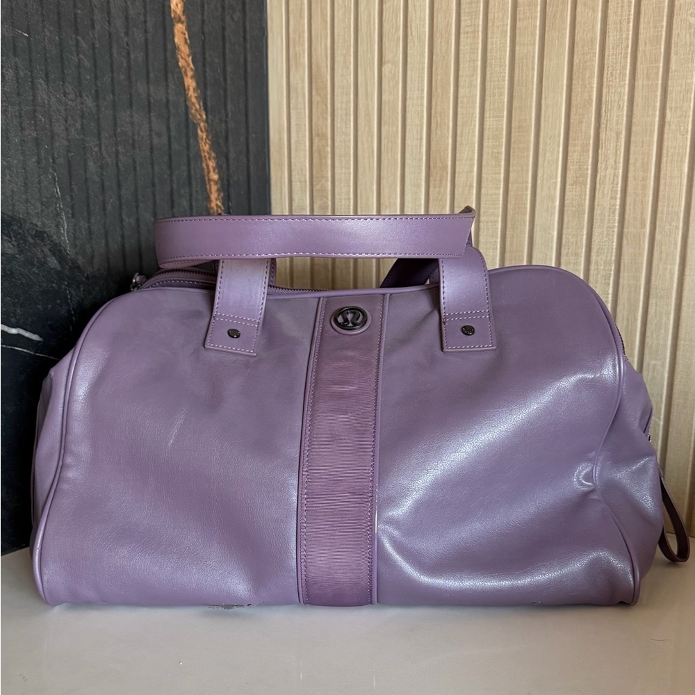 Lululemon Two Times A Yogi Bag Purple (Damaged)